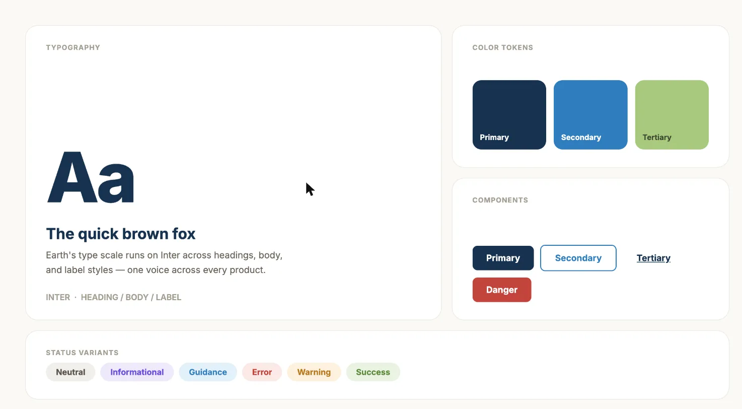Earth Design System